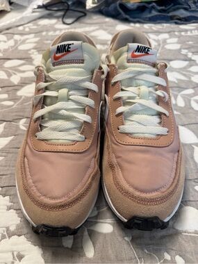 Nike Waffle Rose Pink and Cream